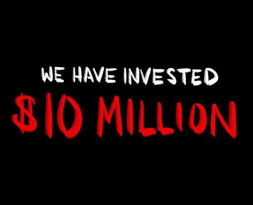 We have invested $10 Million In Black-owned brands and creators.